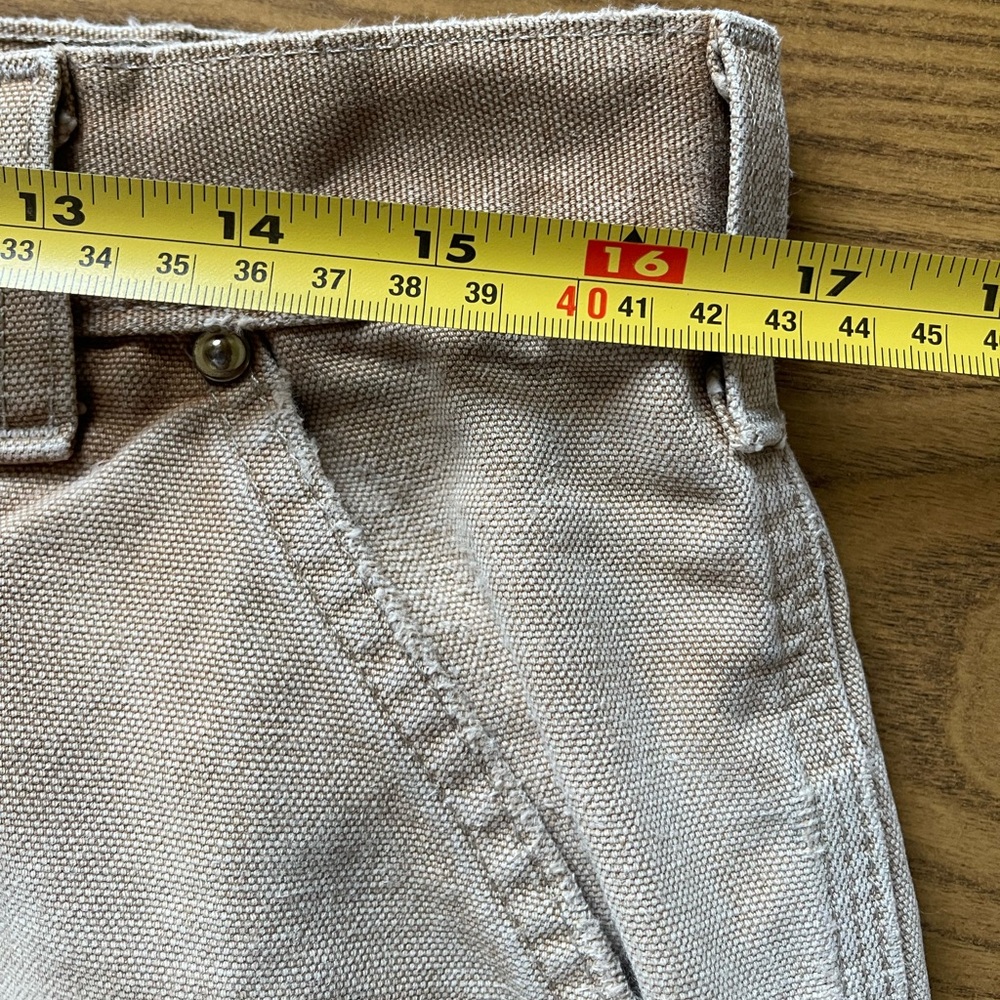 Carhartt B01 BRN Double Knee Pants men’s size 34x36 USA Union Made - Picture 7 of 8